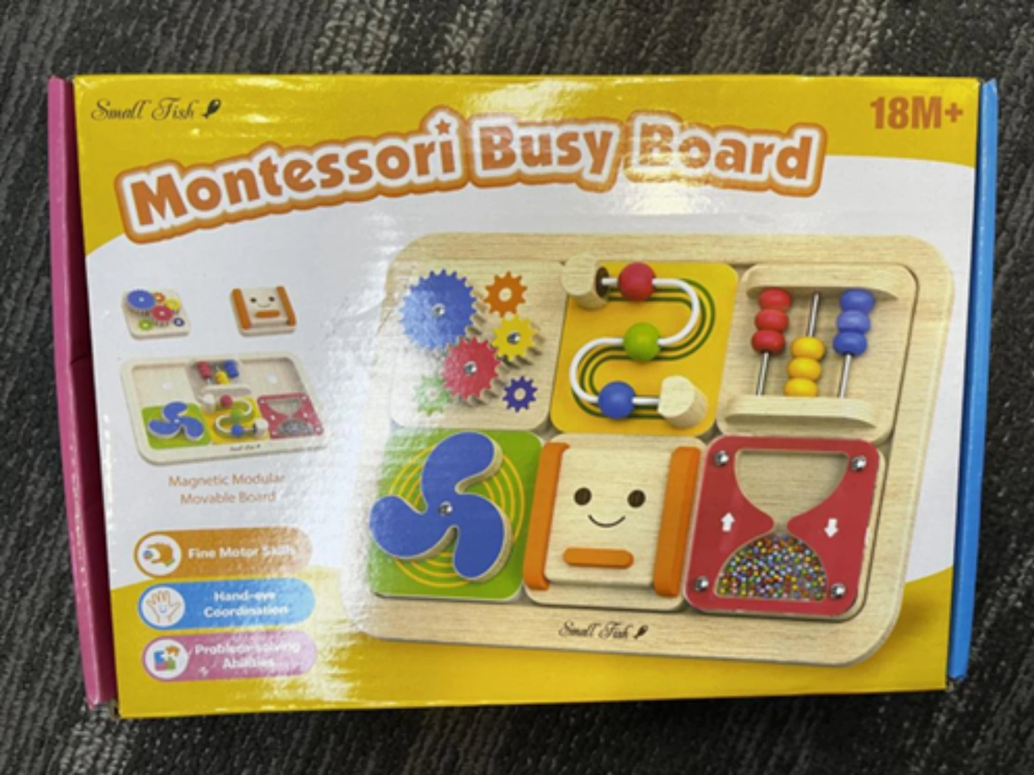 Small Fish Montessori Busy Board