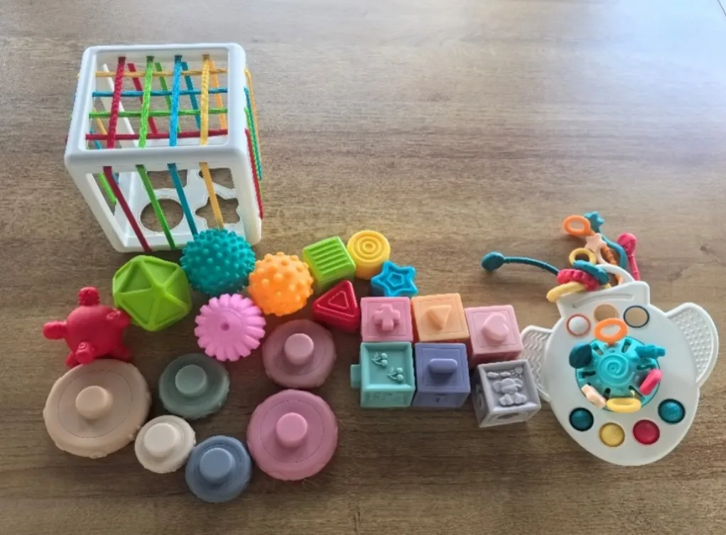 SpringFlower 5-in-1 Montessori Toy Set