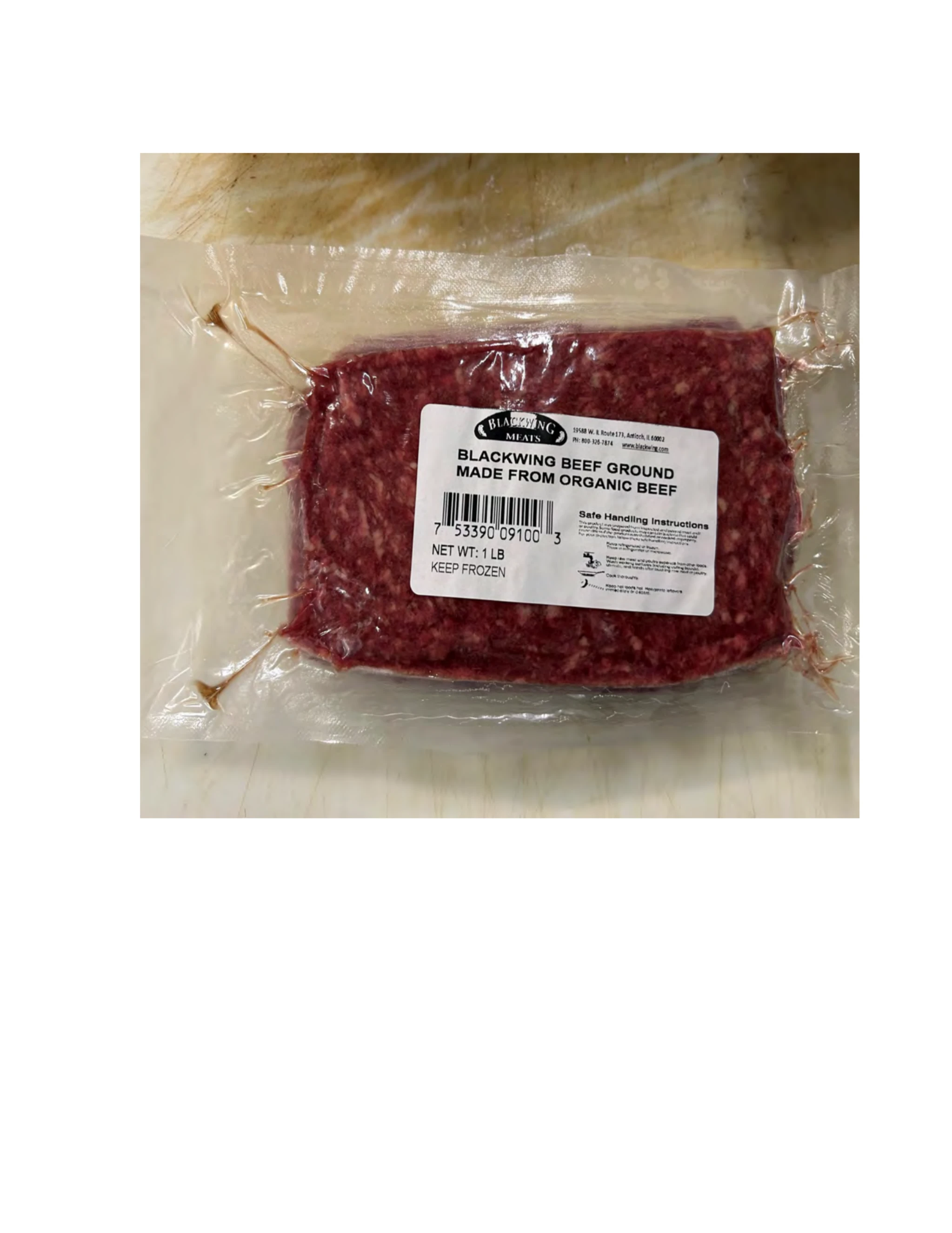 Blackwing Organic Meats Beef and Pork Products